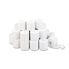 Universal Adding Machine/Calculator Roll, 16 lb, 1/2" Core, 2-1/4" x 150 ft,White, 100/CT UNV35710