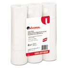 Universal Adding Machine/Calculator Roll, 16 lb, 2-1/4" x 130 ft, White, 12/Pack UNV35715GN