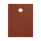 Universal Bamboo Roll-Up Chairmat, 48 x 36, 9-1/4 x 23-3/4 Lip, Dark Cherry UNV24004