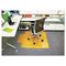 Universal Bamboo Roll-Up Chairmat, 52 x 44, 23-3/4 x 9-1/4 Lip, Natural UNV24005
