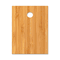 Universal Bamboo Roll-Up Chairmat, 52 x 44, 23-3/4 x 9-1/4 Lip, Natural UNV24005
