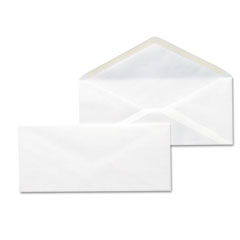 Universal Business Envelope, V-Flap, #10, White, 500/Box UNV35210