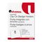 Universal Clear Badge Holders w/Inserts, Top Load, 2-1/4 x 3-1/2, White, 50/Box UNV56003