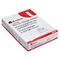 Universal Clear Badge Holders w/Inserts, Top Load, 3 x 4, White, 100/Box UNV56002