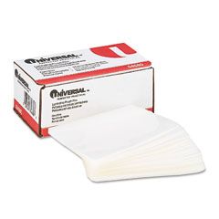 Universal Clear Laminating Pouches, 5 mil, 4-3/8 x 6-1/2, Photo Size, 100/Box UNV84680