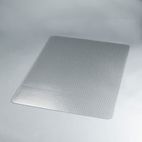 Universal Cleated Chair Mat for Low and Medium Pile Carpet, 46w x 60l, Clear UNV56808