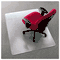 Universal Cleated Chair Mat for Low and Medium Pile Carpet, 46w x 60l, Clear UNV56808