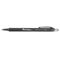 Universal Comfort Grip Ballpoint Retractable Pen, Black Ink, Fine, Dozen UNV15520