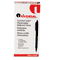 Universal Comfort Grip Ballpoint Retractable Pen, Black Ink, Fine, Dozen UNV15520