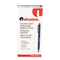 Universal Comfort Grip Ballpoint Retractable Pen, Blue Ink, Fine, Dozen UNV15521