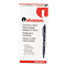 Universal Comfort Grip Ballpoint Retractable Pen, Blue Ink, Medium, Dozen UNV15511