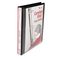 Universal Comfort Grip Deluxe Plus D-Ring View Binder, 1" Capacity, 8-1/2 x 11, Black UNV30711