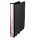 Universal Comfort Grip Deluxe Plus D-Ring View Binder, 1" Capacity, 8-1/2 x 11, Black UNV30711