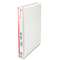 Universal Comfort Grip Deluxe Plus D-Ring View Binder, 1" Capacity, 8-1/2 x 11, White UNV30712