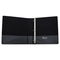 Universal Comfort Grip Round Ring View Binder, 1-1/2" Capacity, 8-1/2 x 11, Black UNV30759
