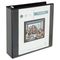 Universal Comfort Grip Round Ring View Binder, 2" Capacity, 9-1/2 x 11, Black UNV30771