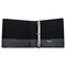 Universal Comfort Grip Round Ring View Binder, 2" Capacity, 9-1/2 x 11, Black UNV30771