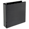 Universal Comfort Grip Round Ring View Binder, 2" Capacity, 9-1/2 x 11, Black UNV30771