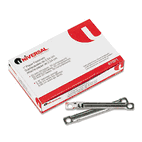 Universal Complete Two-Piece Paper File Fasteners, One Inch Capacity, 50/Box UNV81001