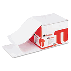 Universal Computer Paper, 18lb, 9-1/2 x 11, Letter Trim Perforations, White, 2300 Sheets UNV15811