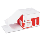 Universal Computer Paper, 20lb, 9-1/2 x 11, Letter Trim Perforation, White, 2300 Sheets UNV15807