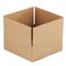 Universal Corrugated Kraft Fixed-Depth Shipping Carton, 12w x 12l x 4h, Brown, 25/Bundle UNV166475