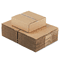 Universal Corrugated Kraft Fixed-Depth Shipping Carton, 12w x 12l x 4h, Brown, 25/Bundle UNV166475