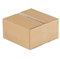 Universal Corrugated Kraft Fixed-Depth Shipping Carton, 12w x 12l x 6h, Brown, 25/Bundle UNV166538