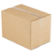 Universal Corrugated Kraft Fixed-Depth Shipping Carton, 12w x 18l x 12h, Brown, 25/Bundle UNV166679