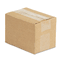 Universal Corrugated Kraft Fixed-Depth Shipping Carton, 4w x 6l x 4h, Brown, 25/Bundle UNV166354