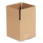 Universal Corrugated Kraft Fixed-Depth Shipping Carton, 5w x 5l x 5h, Brown, 25/Bundle UNV179527