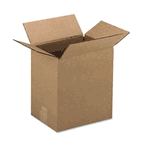 Universal Corrugated Kraft Fixed-Depth Shipping Carton, 9w x 12l x 3h, Brown, 25/Bundle UNV166245