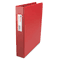 Universal D-Ring Binder With Label Holder, 1-1/2" Capacity, 8-1/2 x 11, Red UNV20773