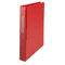 Universal D-Ring Binder With Label Holder, 1" Capacity, 8-1/2 x 11, Red UNV20763