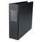 Universal D-Ring Binder With Label Holder, 3" Capacity, 8-1/2 x 11, Black UNV20791