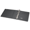 Universal D-Ring Binder With Label Holder, 3" Capacity, 8-1/2 x 11, Black UNV20791