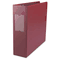 Universal D-Ring Binder With Label Holder, 3" Capacity, 8-1/2 x 11, Burgundy UNV20797