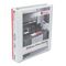 Universal Deluxe Round Ring Vinyl View Binder, 1-1/2" Capacity, White UNV20722