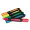 Universal Desk Highlighter w/Comfort Grip, Chisel Tip, 5/Set UNV18860