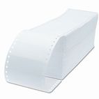 Universal Dot Matrix Printer Labels, 1 Across, 1-7/16 x 3-1/2, White, 5000/Box UNV70109