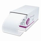 Universal Dot Matrix Printer Labels, 1 Across, 1-7/16 x 4, White, 5000/Box UNV70112