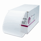 Universal Dot Matrix Printer Labels, 1 Across, 2-15/16 x 5, White, 3000/Box UNV75114