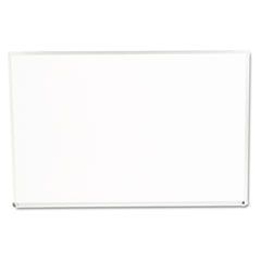 Universal Dry Erase Board, Melamine, 36 x 24, Oak Frame UNV43619