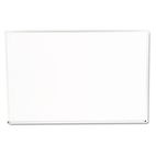 Universal Dry Erase Board, Melamine, 72 x 48, Satin-Finished Aluminum Frame UNV43626