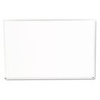 Universal Dry Erase Board, Melamine, 96 x 48, Satin-Finished Aluminum Frame UNV43627