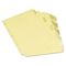 Universal Economical Insertable Index, Clear Tabs, 5-Tab, Letter, Buff, 6 Sets/Pack UNV21871