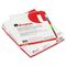 Universal Economical Insertable Index, Multicolor Tabs, 8-Tab, Letter, Buff, 24 Sets/Box UNV20840