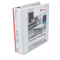 Universal Economy D-Ring Vinyl View Binder, 2" Capacity, White UNV20746