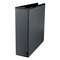 Universal Economy D-Ring Vinyl View Binder, 3" Capacity, Black UNV20747