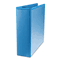 Universal Economy D-Ring Vinyl View Binder, 3" Capacity, Light Blue UNV20739